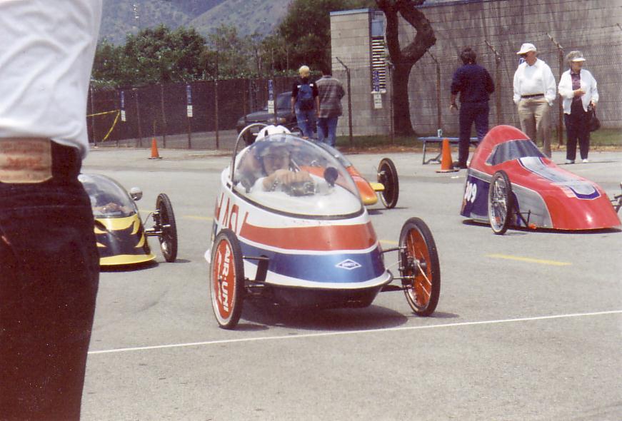 Speed Racer Electrathon vehicle